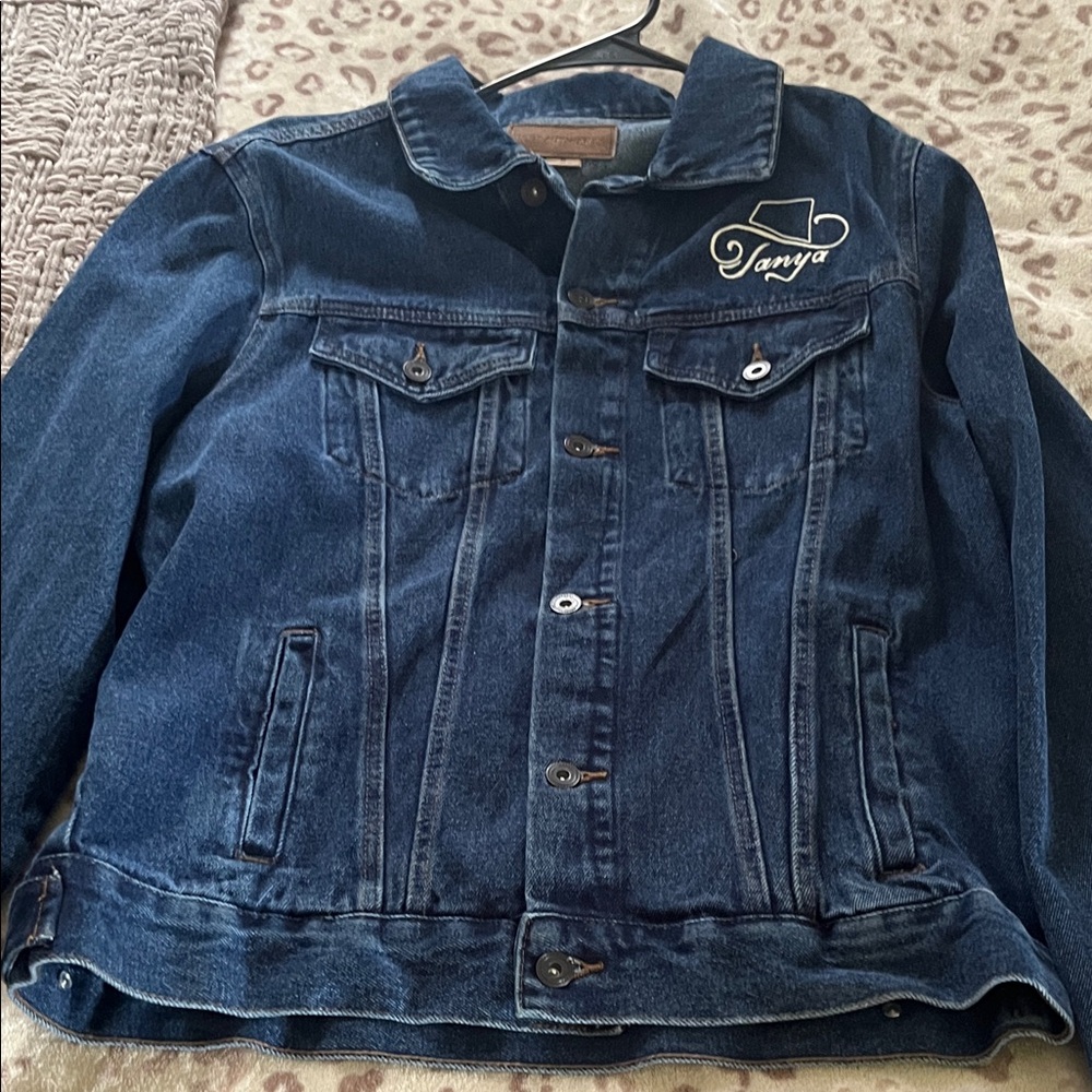 Port Authority Dark Blue Denim Jean Jacket